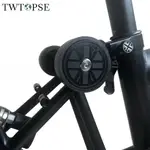 TWTOPSE 自行車加寬英國國旗易輪適用於 BROMPTON 折疊自行車鈦螺栓