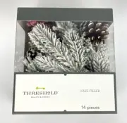 Threshold Christmas Vase Filler Holiday Berries Pinecone