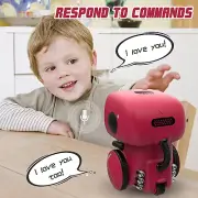 Intelligent Voice Control Kids Robot Smart Action Dancing Gesture Sensor Toy Red