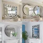 Large Grecian Venetian Wall Mirror Geometry Sparkling Bathroom HD Vanity Mirror