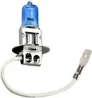 SZCYMXDM 2pcs H3 Car Halogen Lamps 24V 70W Super White 6000K Xenon Dark Blue Bulbs Auto HeadLights Quartz Glass Car Light Source parking