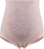 [Generic] Junior Pants Size 11 Special Mid Late Pregnancy Mid Cotton Gear Large Size Women Without Marks High Waist Summer Thin Men and Women Matching Underwear Set