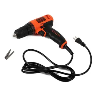 【特力屋】BLACK+DECKER 90W 插電起子機 KR112-TWZZ