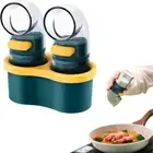 1/2/3pcs Seasoning Dispenser Jars Lid Spice Herb Seasoning Storage Container
