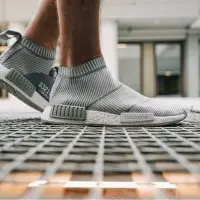 在飛比找Yahoo!奇摩拍賣優惠-Adidas NMD CS1 City Sock PK 灰白