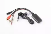 2 Car RCA Bluetooth Wireless Adapter AUX + Microphone For Alpine Pioneer Clarion