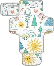 Reusable Baby Pee Pads with Tissue Pocket Waterproof Changing pad for Baby for Moms, Dads