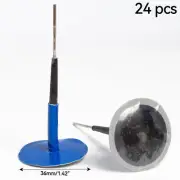 24PCS*36MM TYRE PUNCTURE TIRE REPAIR WIRED 4MM SMALL HEAD PLUG PATCH MUSHROOM BL