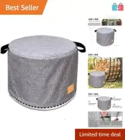 Outdoor Heavy-Duty Fire Pit Cover - Fits Solo Stove Bonfire 20 Inch Model