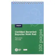 J.Burrows Reporter Top Spiral Bound Notebook 100 Page