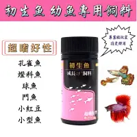 在飛比找蝦皮購物優惠-【馬克水族】初生魚幼魚成長型飼料 孔雀魚飼料 燈科魚飼料 球