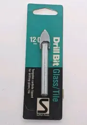 SUTTON Tools D6041200 GLASS & TILE Drill Bit - 12MM Quality - Australian