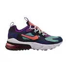 Nike Air Max 270 React (GS) Big Kids' Shoes React Blue Void-Ember BQ0103-402