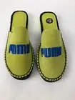 Fenty Puma by Rihanna Espandrille Sulphur Spring Blue Black Slip On Slides 6.5