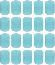 uxcell 20 PCS Tire Valve Stem Caps, 8MM Car Wheel Valve Cap Universal Air Valve Cover Vehicle Exterior Accessories for Car Bike Motorcycle Truck, Blue