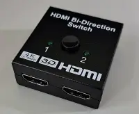 在飛比找Yahoo!奇摩拍賣優惠-【 大胖電腦 】 HDMI 2口雙向切換器 HDMI 2Po