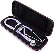 Carveders YHM Multi-Function Portable Medical Stethoscope Oximeter Blood Glucose Monitor EVA Shockproof Bag Storage Bag Box Handbag