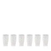 Mario Luca Giusti Acrylic Lente Acrylic Highball, Set of 6
