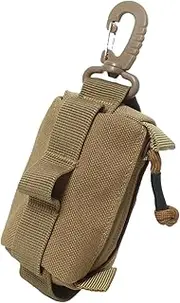[Generic] Travel Coin Purse - Outdoor Wallet for Men, Outdoor Wallet for Men, Portable Coin Purse - Multifunctional Wallet Organizer for Cash Wallet, Coin Purse, Keys, Earphones, Mud file, riferimento alla
