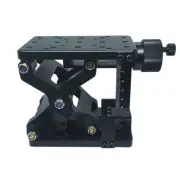 Precise 60MM Manual Lift Lab Jack Elevator Optical Sliding Lift Travel PT-SD408S