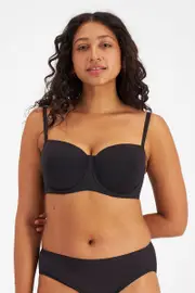 Berlei Luminous Strapless Bra - Black, Size: 12 B
