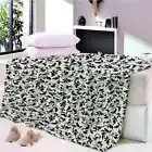 Cow Dislocation Operation Light 3D Warm Plush Fleece Blanket Picnic Sofa Couch