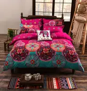 Medit Super King Size Bed Quilt Doona Duvet Cover & Pillow Cases Set