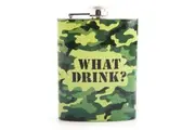 Camo Metal Flask