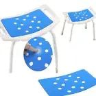 Non-slip Shower Stool Cushion Paste Adhesive Bath Tub Aid Bathroom