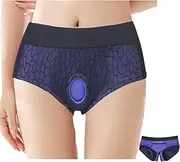 Hilariouslove Strap on Harness, Strap on Boxers Underwear Harness for Women Men Plus Size Strapless Strapons Panty