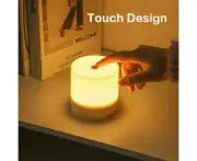 Touch USB Bedside Lamp 3 Modes Dimmable Eye Protection Portable LED Table Lamp USB Student Reading Book Lamp Night Light