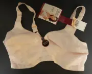 Playtex Secrets 40DD Blush Pink Peach Women's Bra (New) #4434 RN #63944