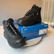 NIB Men's Reebok Black Trainex Boots with Cushguard Internal Met Guard Sz 11.5 M