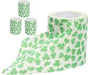 Anneome 4 Leaf Toilet Paper Rolls Spring Decor Paper Towels Soft Absorbent Leaf Printing