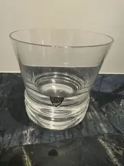 ORREFORS DUNCAN ON THE ROCKS GLASSES NIB - SET OF 4