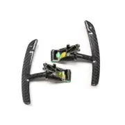 Carbon Fiber Steering Wheel Switch Paddle Housing Fit Porsche 991 Macan Panamera (for: Porsche)