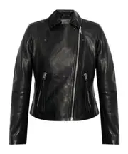 Allsaints Classic Biker Jacket 16,UK10,UK8 black