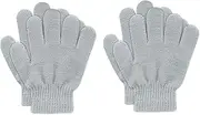 [YukiniYa] Kids Winter Gloves 1-5Pairs Magic Knit Warm Stretch Full Fingers Gloves for Boys Girls Toddler Children 1-15 Years