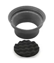 Recoil SPB8 Foldable Silicone 8” Car Speaker Baffle Kits with Egg Crate Foam
