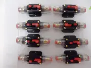 QTY (8) 100 Amp In-Line DC Circuit Breaker Solar/Car/RV 100A/100AMP Fuse 12V/24V
