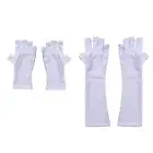 Uv Shield Gloves For Gel Manicure Anti Uv Fingerless Gloves For Gel Manicure