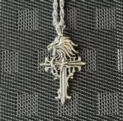 Square Enix Final Fantasy VIII 8 Squall Leonhart Sleeping Lion Heart Necklace