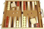 Deluxe Backgammon Set - Camel - 15x10