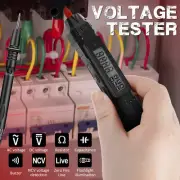 2 in 1 Pen Type Digital Multimeter Voltage Tester 4000 Counts Noncontact qrEIy