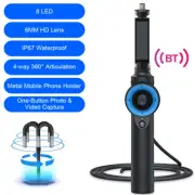 6MM Endoscope 4-Way 360° Articulating Borescope Mechanics Inspection Camera