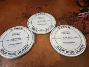 14 Lighting Labs 5 Pack Glossy Goof Rings Trim 8.07" for Recessed Can Lighting