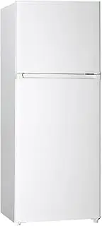 Priceworth 197L Fridge, Refrigerator with Electronic Temperature Control, No-Frost Design with a Finned Evaporator, Reversible Door with Magnetic Seal, LED Light, Twist Ice Maker, OEM Authorized
