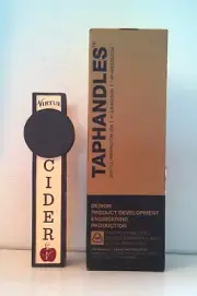 Virtue Cider Tap Handle Knob Fennville MI NIB