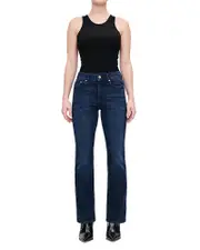DL1961 Bridget Boot High Rise Instasculpt Cordurory Jeans in Mediterranean