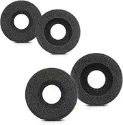 Ear Cushions for Plantronics Headset Replacement Earpads Foam Ear Pad Covers for Plantronics Blackwire C320 3320 3210 3220 HW251N HW261N HW510 HW520 Jabra PRO 920 Biz 1500 GN2000 Headphones (4 Pack)
